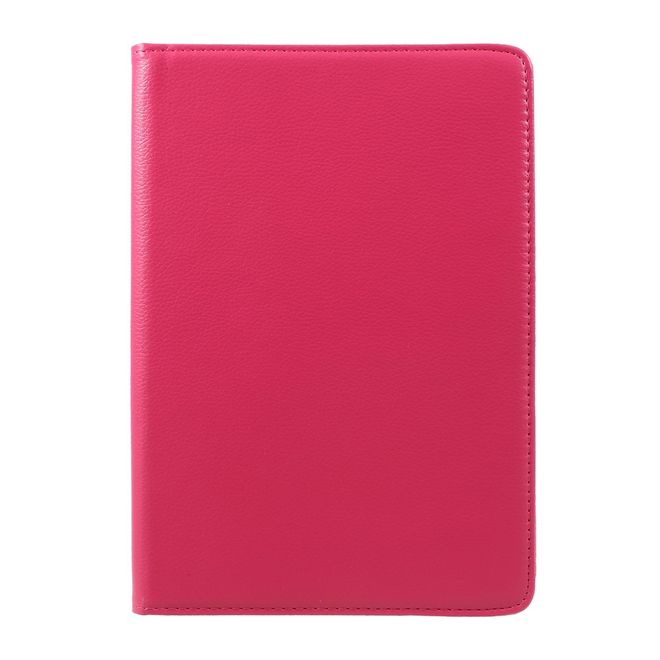 Samsung Galaxy Tab S3 9.7 Hülle - Cover aus Leder - rotierbar und mit Litchitextur - rosa