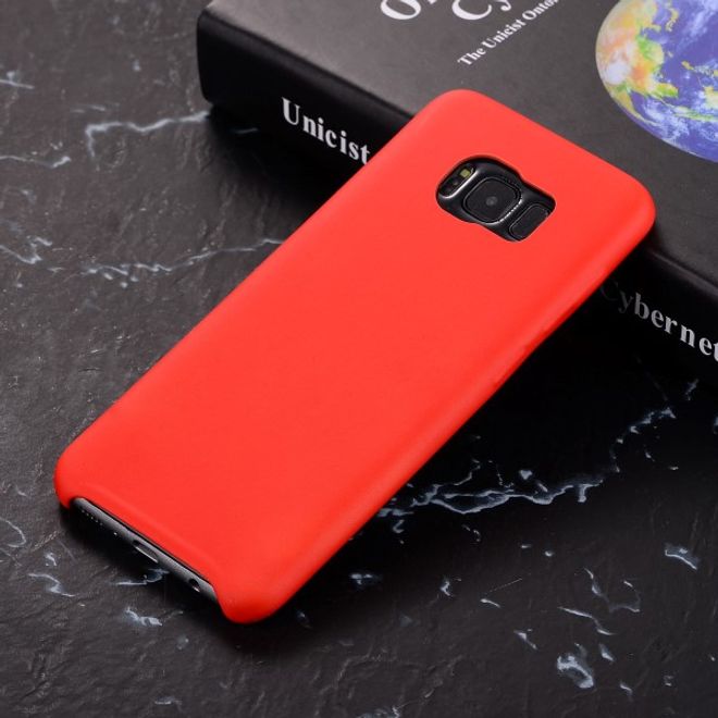 Samsung Galaxy S8 Plus Handyhülle - TPU Soft Case - Temperaturabhängiger Farbwechsel - rot/gelb