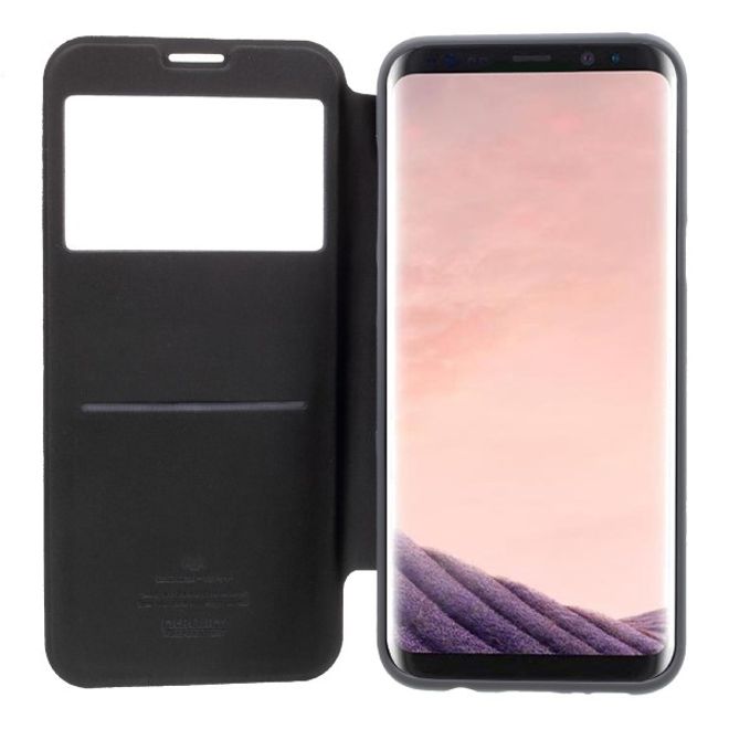 Goospery - Cover für Samsung Galaxy S8 Plus - Handyhülle aus Plastik - Wow Bumper Series - grau