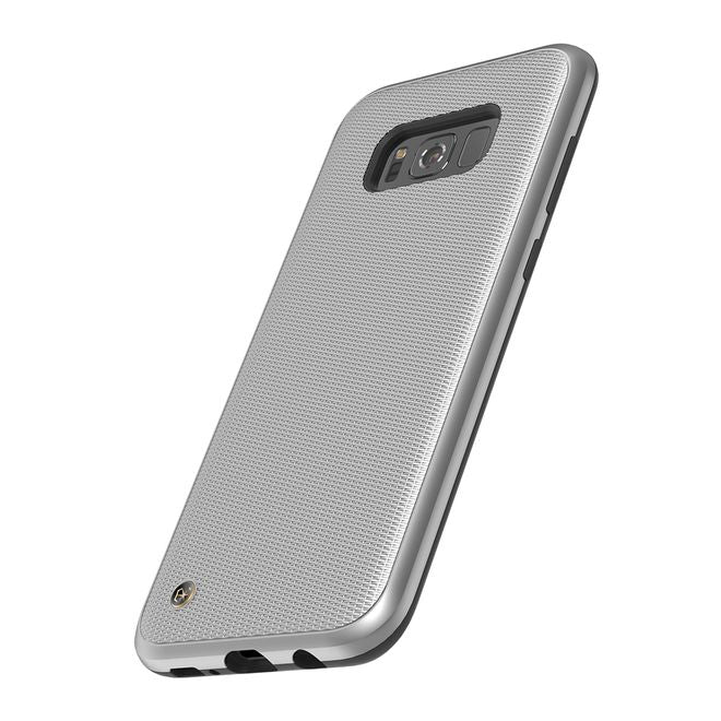 STI:L - Samsung Galaxy S8 Plus Handyhülle Chain Veil - silber