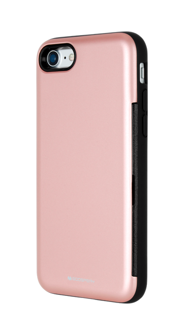 Goospery - Samsung Galaxy S8 Plus Case - Hülle aus Plastik - Happy Bumper Series - rosegold