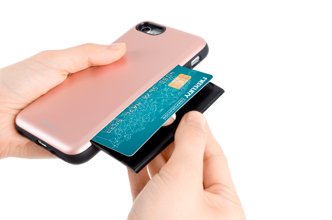 Goospery - Samsung Galaxy S8 Plus Case - Hülle aus Plastik - Happy Bumper Series - rosegold