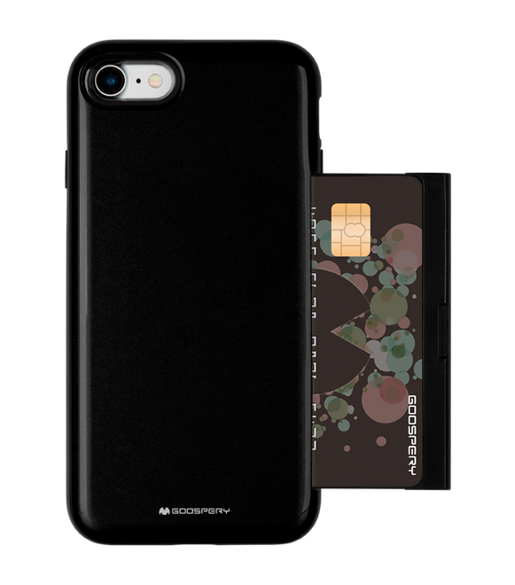 Goospery - Samsung Galaxy S8 Plus Case - Hülle aus Plastik - Happy Bumper Series - schwarz