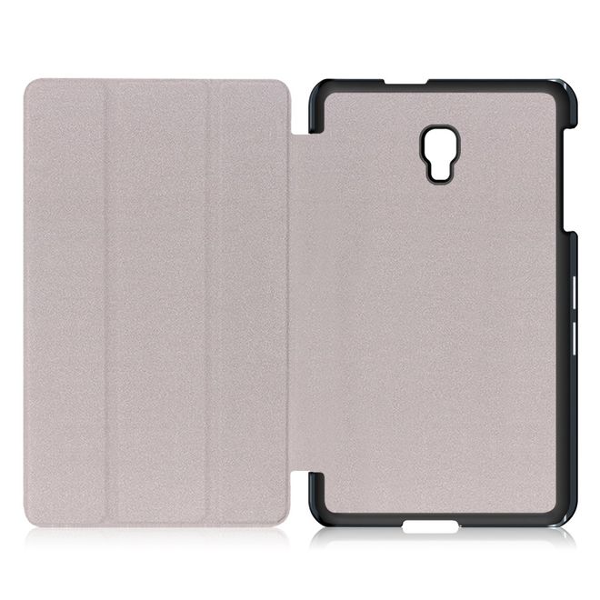 Samsung Galaxy Tab A 8.0 (2017) Hülle - Leder Bookcase - mit Standfunktion - fieses Smiley