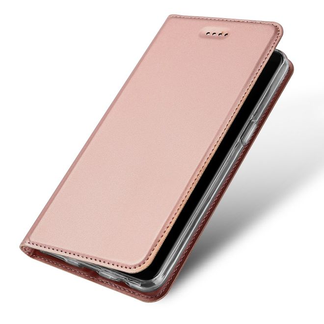 Dux Ducis - OnePlus 5T Hülle - Handy Bookcover - Skin Pro Series - rosegold