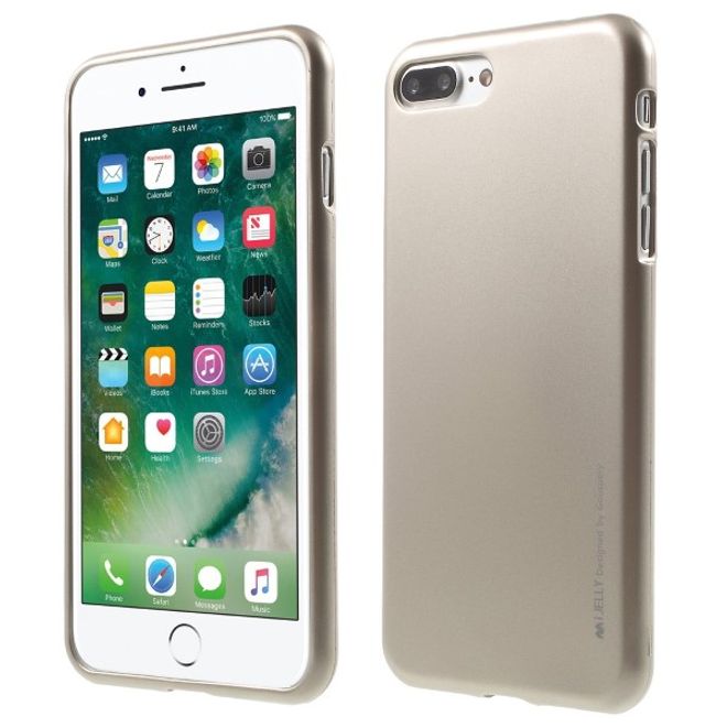 Goospery - Asus Zenfone 4 Selfie Pro Handyhülle - TPU Soft Case - i Jelly Metal Series - gold