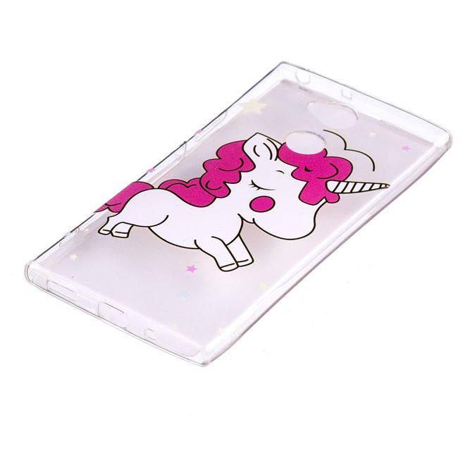 Sony Xperia XA2 Ultra Handyhülle - TPU Softcase - süsses Einhorn