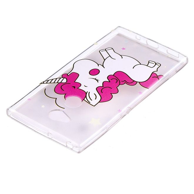 Sony Xperia XA2 Ultra Handyhülle - TPU Softcase - süsses Einhorn