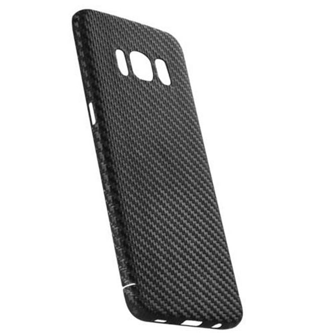VIVERSIS - Samsung Galaxy S9 Plus Handyhülle aus 100% Komposit Karbon - Made in Germany - schwarz