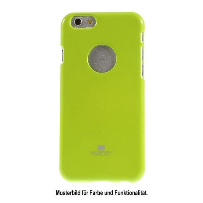 Goospery - Samsung Galaxy S9 Handy Hülle - TPU Soft Case - Pearl Jelly Series - lime