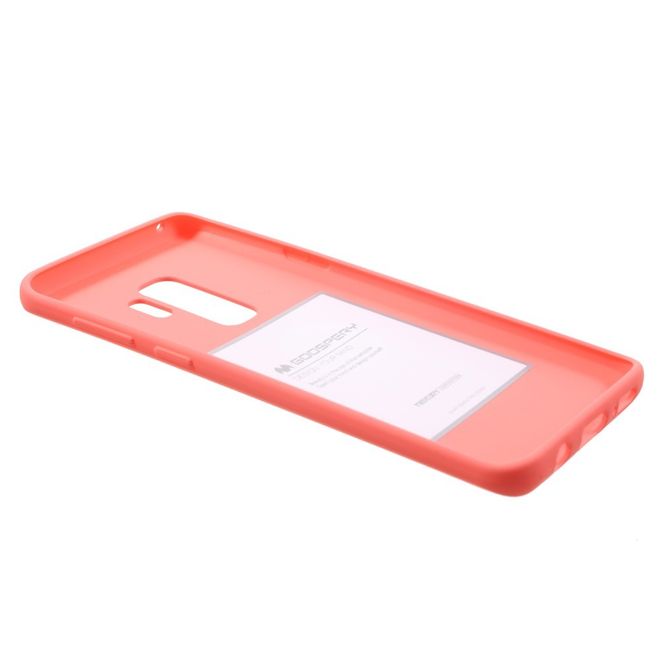 Goospery - Samsung Galaxy S9 Plus Handy Cover - TPU Soft Case - SF Jelly Series - pink