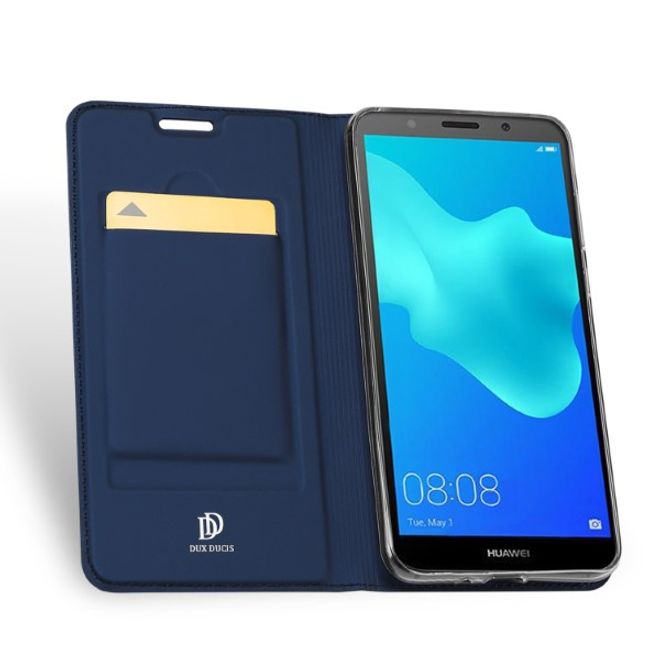 Dux Ducis - Huawei Honor 7S / Y5 (2018) Hülle - Handy Bookcover - Skin Pro Series - blau