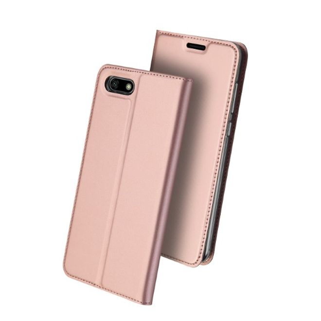 Dux Ducis - Huawei Honor 7S / Y5 (2018) Hülle - Handy Bookcover - Skin Pro Series - rosegold