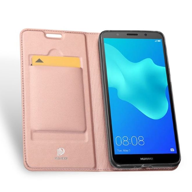 Dux Ducis - Huawei Honor 7S / Y5 (2018) Hülle - Handy Bookcover - Skin Pro Series - rosegold