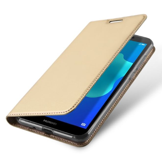 Dux Ducis - Huawei Honor 7S / Y5 (2018) Hülle - Handy Bookcover - Skin Pro Series - gold