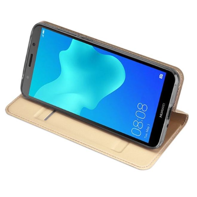 Dux Ducis - Huawei Honor 7S / Y5 (2018) Hülle - Handy Bookcover - Skin Pro Series - gold