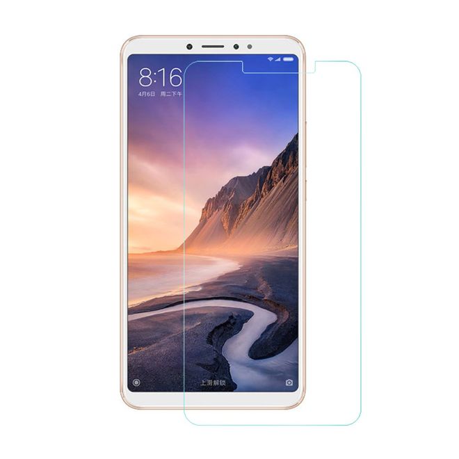 Xiaomi Mi Max 3 Schutzglas Displayschutz - Panzer Glas - 0.3mm dick - transparent