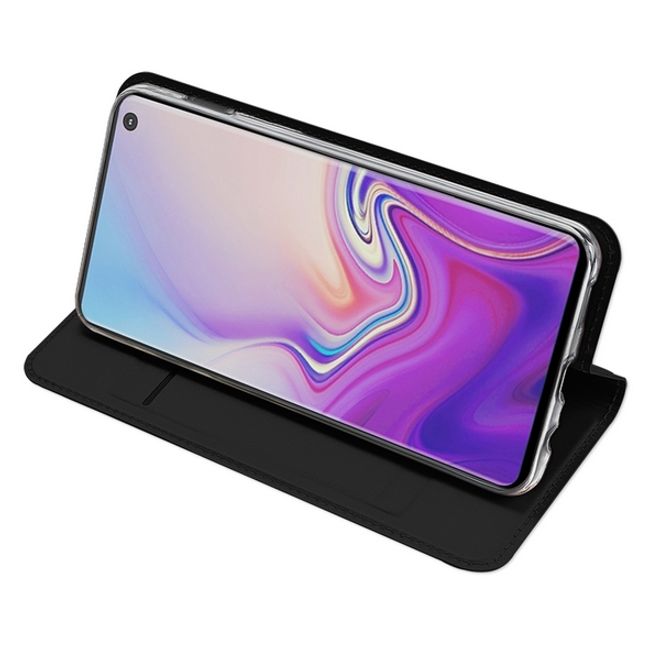 Dux Ducis - Samsung Galaxy S10e Hülle - Handy Bookcover - Skin Pro Series - schwarz