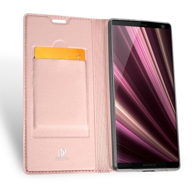 Dux Ducis - Sony Xperia 10 Plus Hülle - Handy Bookcover - Skin Pro Series - rosegold