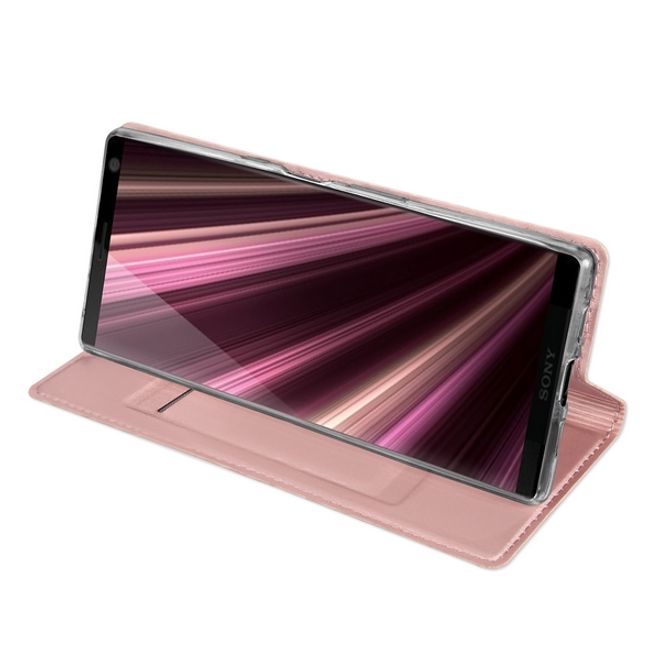 Dux Ducis - Sony Xperia 10 Plus Hülle - Handy Bookcover - Skin Pro Series - rosegold