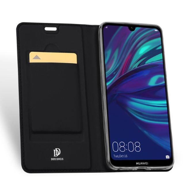 Dux Ducis - Huawei Y7 (2019) Hülle - Handy Bookcover - Skin Pro Series - schwarz