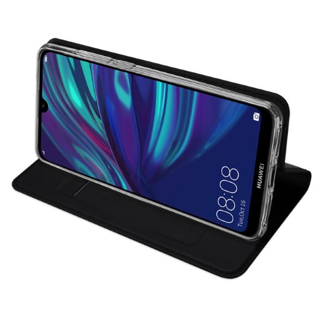 Dux Ducis - Huawei Y7 (2019) Hülle - Handy Bookcover - Skin Pro Series - schwarz