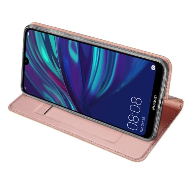 Dux Ducis - Huawei Y7 (2019) Hülle - Handy Bookcover - Skin Pro Series - rosegold
