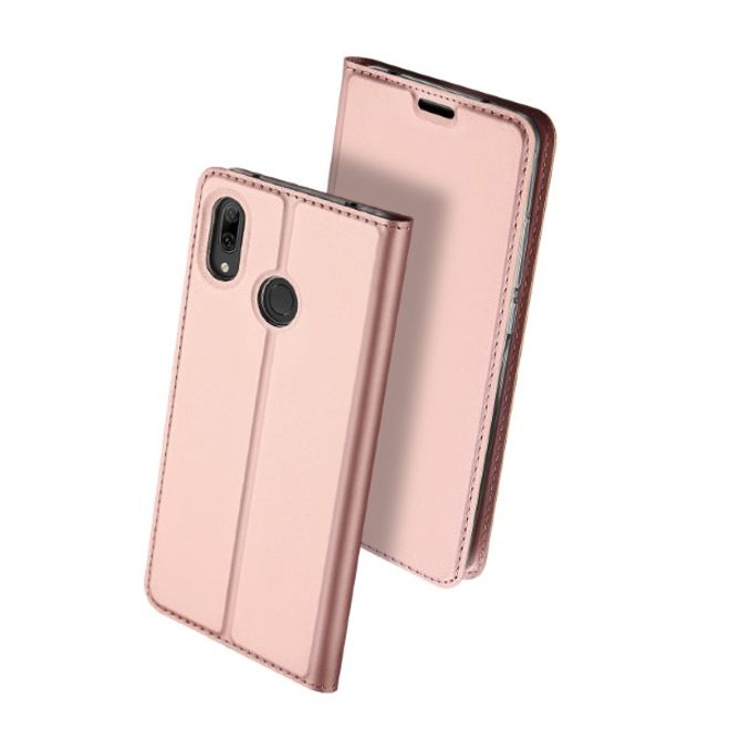 Dux Ducis - Huawei Y7 (2019) Hülle - Handy Bookcover - Skin Pro Series - rosegold