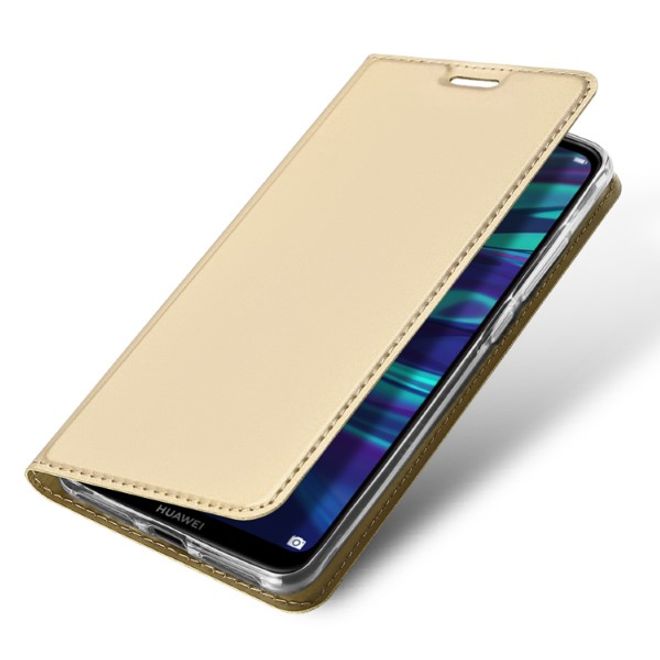 Dux Ducis - Huawei Y7 (2019) Hülle - Handy Bookcover - Skin Pro Series - gold