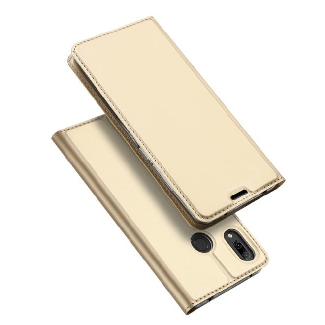 Dux Ducis - Huawei Y7 (2019) Hülle - Handy Bookcover - Skin Pro Series - gold