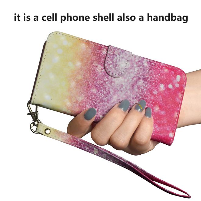 Sony Xperia 10 Plus Hülle - Case aus Leder - Glitzerelemente