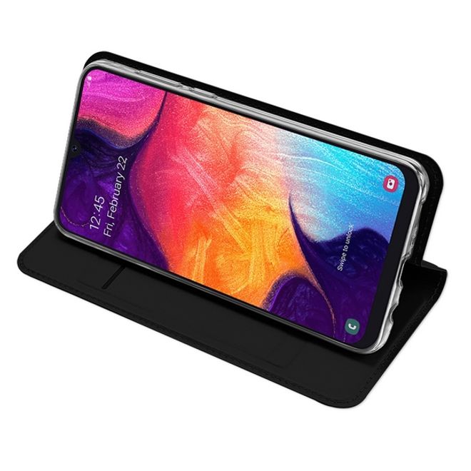 Dux Ducis - Samsung Galaxy A50 Hülle - Handy Bookcover - Skin Pro Series - schwarz