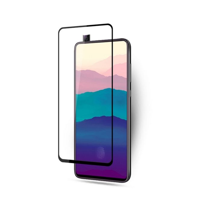 Samsung Galaxy A80 Panzerglas 3D Full Screen - Full Glue Displayschutz (0.33 mm) - schwarz