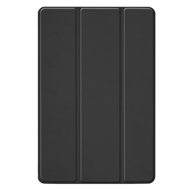 Samsung Galaxy Tab S5e Hülle - Dreifach faltbares Leder Case - schwarz