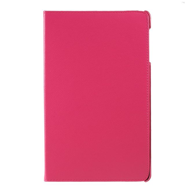 Samsung Galaxy Tab A 10.1 (2019) Hülle - 360° rotierbares Case aus Leder - rosa