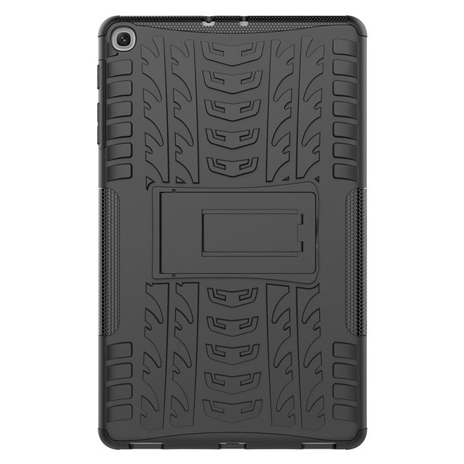 Samsung Galaxy Tab A 10.1 (2019) Hülle - Robustes Plastik Hardcase - schwarz