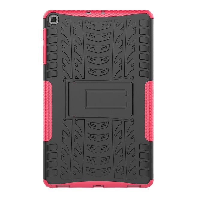 Samsung Galaxy Tab A 10.1 (2019) Hülle - Robustes Plastik Hardcase - pink