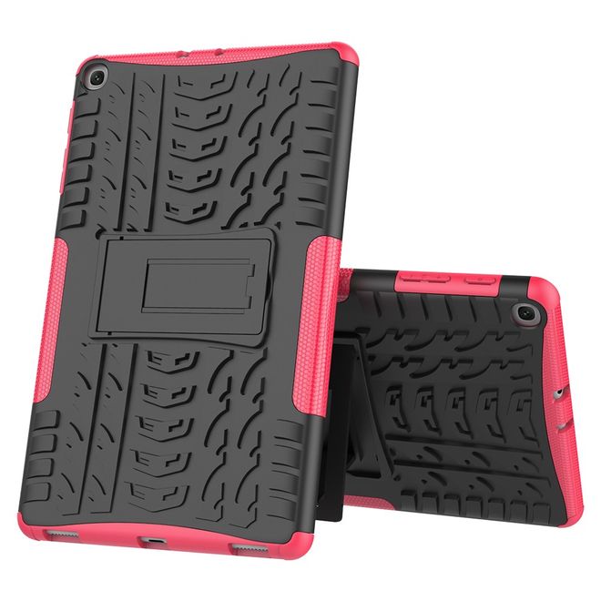 Samsung Galaxy Tab A 10.1 (2019) Hülle - Robustes Plastik Hardcase - pink
