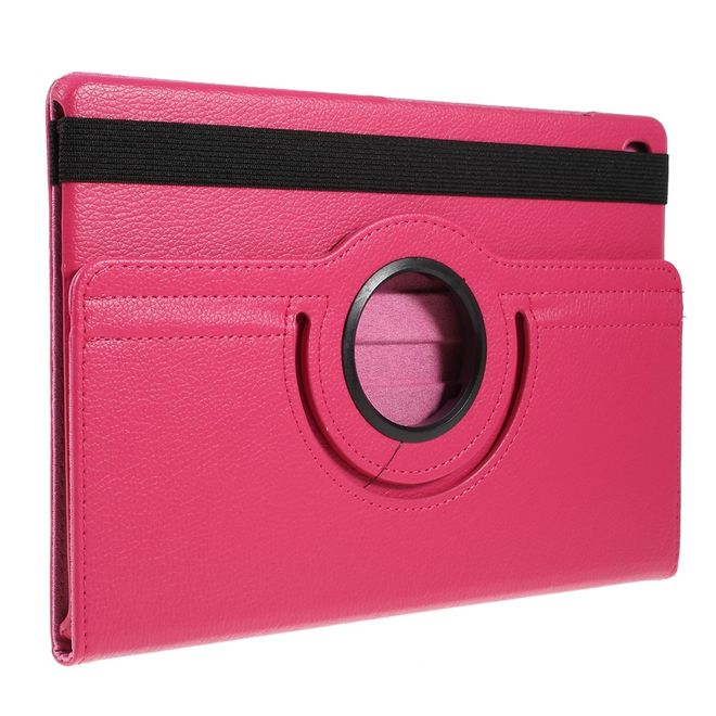 Samsung Galaxy Tab S5e Hülle - 360° rotierbares Case aus Leder - rosa