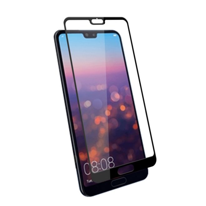 Huawei P20 Panzerglas 3D Full Screen - Full Glue Displayschutz (0.33 mm) - schwarz