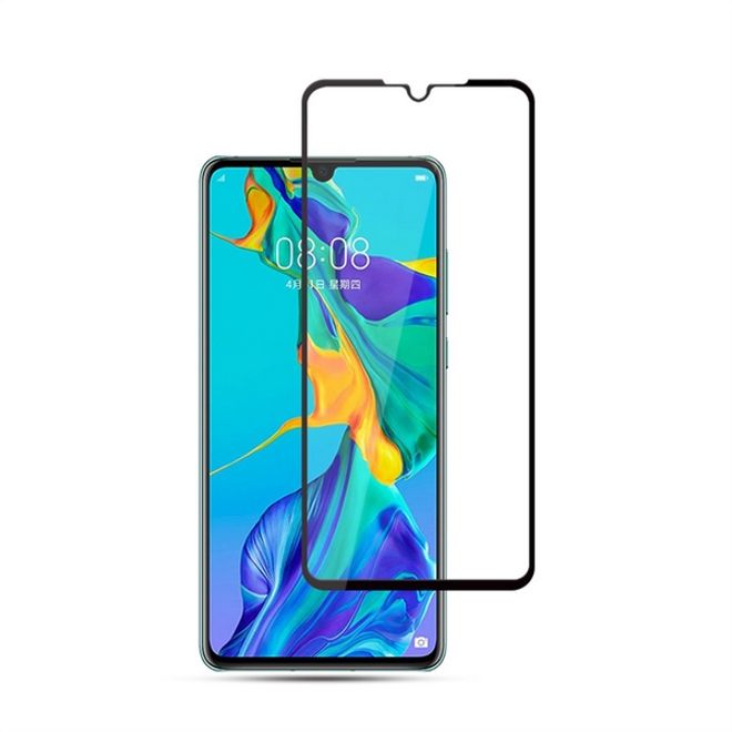 Huawei P30 Panzerglas 3D Full Screen - Full Glue Displayschutz (0.33 mm) - schwarz