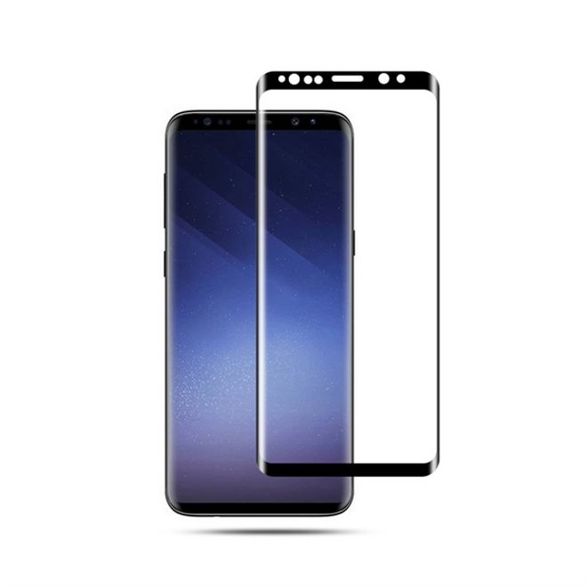 Samsung Galaxy S9 Panzerglas 3D Full Screen - Full Glue Displayschutz (0.33 mm) - schwarz