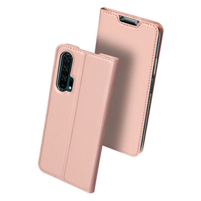 Dux Ducis - Huawei Honor 20 Pro Hülle - Handy Bookcover - Skin Pro Series - rosegold