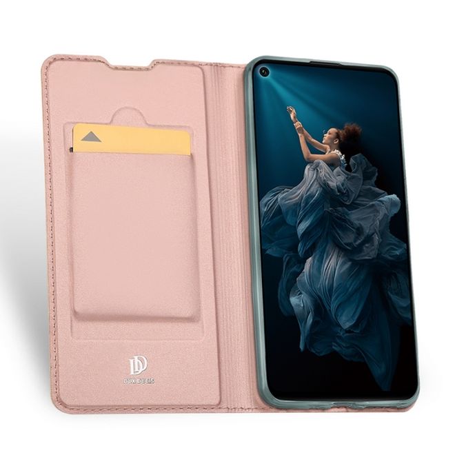 Dux Ducis - Huawei Honor 20 Pro Hülle - Handy Bookcover - Skin Pro Series - rosegold