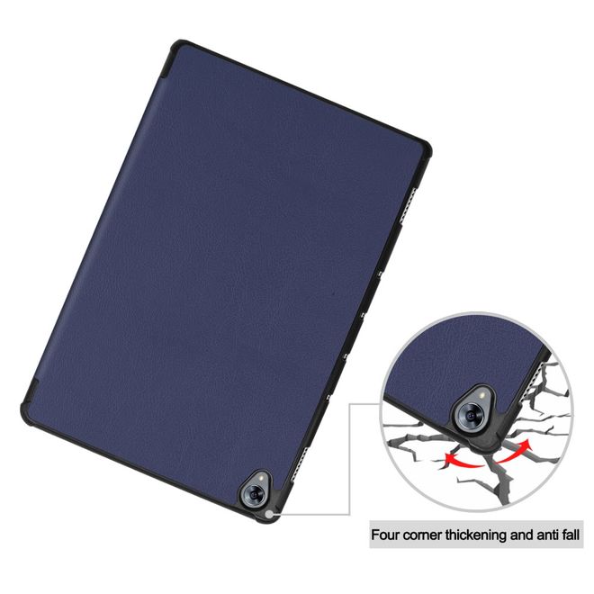 Enkay - Huawei MediaPad M6 10.8 Hülle - Smart Case - dreifach faltbar - dunkelblau