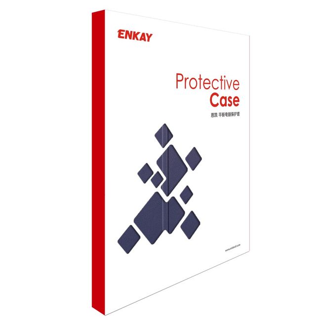 Enkay - Huawei MediaPad M6 10.8 Hülle - Smart Case - dreifach faltbar - dunkelblau