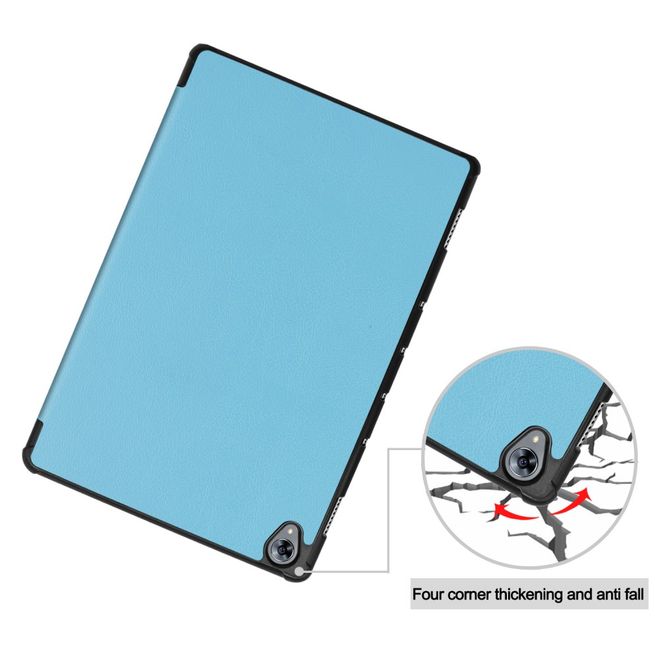 Enkay - Huawei MediaPad M6 10.8 Hülle - Smart Case - dreifach faltbar - hellblau