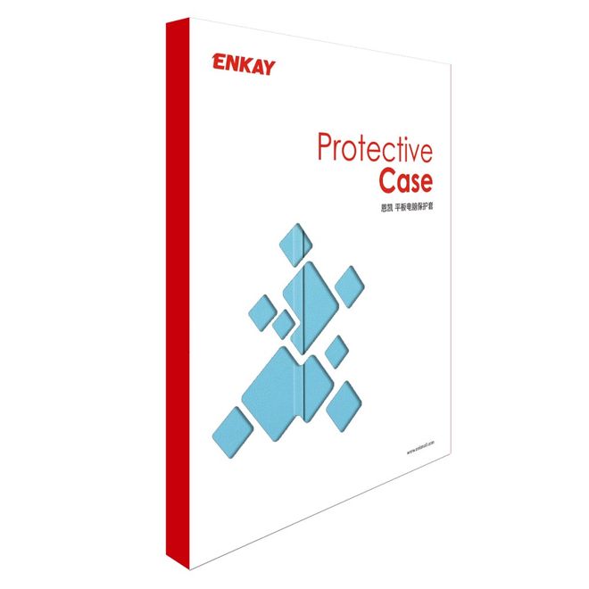 Enkay - Huawei MediaPad M6 10.8 Hülle - Smart Case - dreifach faltbar - hellblau