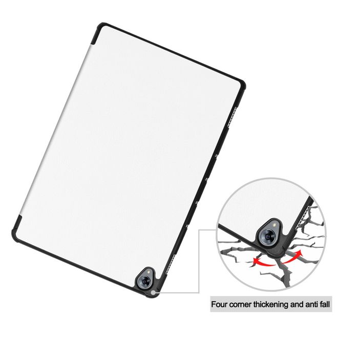 Enkay - Huawei MediaPad M6 10.8 Hülle - Smart Case - dreifach faltbar - weiss