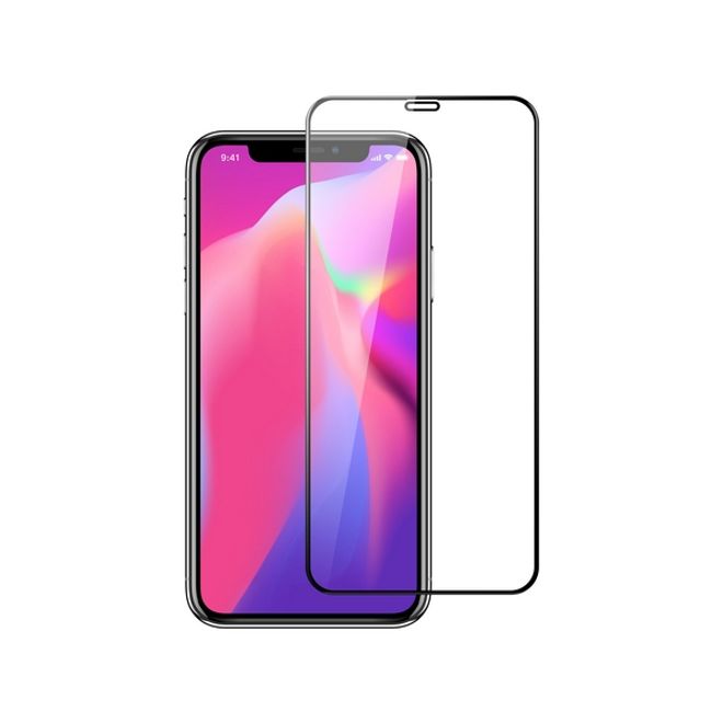 iPhone 11 Pro Max / XS Max Panzerglas 2.5D Case Friendly - Displayschutz (0.33 mm) - schwarz